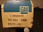 Nos Gm Chevrolet 2300 Vega Monza Astre 2.3L Intake Valve 3992275 71-75 New. Price: $14.95.