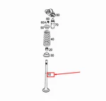 Mercedes-benz Exhaust Valve Genuine Oem 1770504300 New. Price: $77.00.