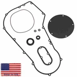 Gasket Seal Kit For 1994-2005 Harley Softail Dyna Road King Primary Clutch Cover New. Price: $21.11.