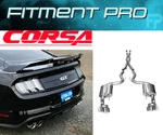 Corsa 21040 3" Xtreme Catback Exhaust Dual Rear Exit 2018-23 Ford Mustang Gt New. Price: $2099.99.