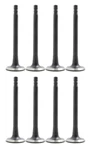 New Exhaust Valves SET/8 3/8" Stem W/stellite Face 1.5" For Chevy Sb 305 350 400. Price: $136.48.