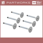 6X Exhaust Valve For Porsche 964 3.6 Carrera Trw Neu. Price: $219.12.