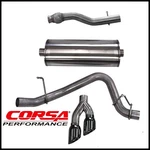 Corsa 3" Sport Cat-back Exhaust System Fit 15-20 Suburban/yukon Xl 5.3L 4" Tips New. Price: $1709.99.