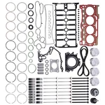 Engine Overhaul Pistons Gasket Kit For Audi A3 Vw Jetta Golf 1.4TSI Cpta EA211 New. Price: $199.99.