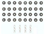 38YB22F Intake And Exhaust Valve Stem Seal Kit Fits 1998-2000 Lexus GS400 New. Price: $49.70.