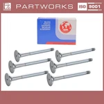 6X Exhaust Valve For Porsche 911 2.0 Sm 90110540850 Set Neu. Price: $296.91.
