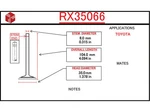 Engine Exhaust Valve Itm RX35066 New. Price: $17.42.