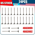 Engine Intake&exhaust Valves For Chrysler 300 Dodge Avenger/stratus 2.7L 4663899 New. Price: $47.99.