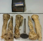 New Nos 1928-35 Gmc Truck 221 257 Exhaust Valves Set 6 Permite V783 Vintage. Price: $59.99.
