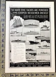 1935 Cooper-bessemer Diesel Engine Yacht Boat Ship Vernon Insert Photo Ad 30407 Used. Price: $21.95.
