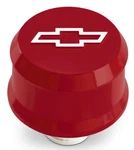 Proform Slant-edge Aluminum Chevy Bowtie Push-in Air Breather Cap Red New. Price: $41.95.