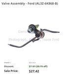 Ford F250 F350 Super Duty 6.2L 2011-2022 Engine Valve Assembly AL3Z-6K868-B New. Price: $15.00.