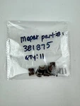 X(11) Mopar V8 273 340 440 Hemi Plymouth Dodge Chrysler Valve Keeper Lock 381875 New. Price: $13.25.
