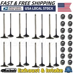 16* New Engine Exhaust & Intake Valves W/ Seals For Toyota Prius Corolla Matrix. Price: $54.99.