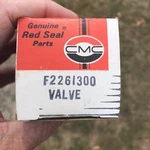 Nos Continental Motors Corporation Valve #F226I300 Genuine Red Seal Cmc New. Price: $19.99.