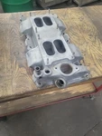 Creitz Vintage Early Design 2X4 Dual Quad Chevy Sbc 283 237 350 Intake Manifold Used. Price: $324.99.