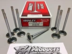 Manley 10649-8 1.600" Small Block Chevy Budget Replacement Set Exhaust Valves New. Price: $81.52.