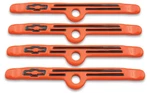 Proform 141-782 Orange/black Cover Hold Downs Small Block Chevy Set New. Price: $39.99.