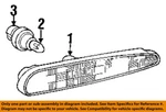 Gm Oem 90-08 Aurora Front Marker Lamps-side 25727862 New. Price: $40.57.