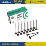 High Performance Intake Exhaust Valves Fit 92-05 Honda D16Z6 D17A1 D17A2 A6 New. Price: $109.99.