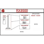 Itm Engine Components RX9500 Exhaust Valve New. Price: $22.31.
