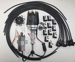 Ford Y Block 272 292 312 Black Small Cap Hei Distributor +plug Wires+chrome Coil New. Price: $245.55.