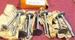 New 1953-1955 Ford Truck Exhaust Valve Lot, 8 Pieces, 279, 317 Ohv, Usa!. Price: $39.49.