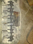1992 Toyota Land Cruiser FJ80 3FE Cylinder Head Valve Train W Pushrods For. Price: $159.00.