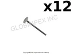 Volvo (1998-2007) Exhaust Valve (6 Mm Stem) (12 Pcs) Pro Parts + Year Warranty New. Price: $218.40.