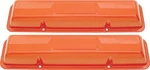 1964-67 Chevrolet; Valve Covers; Small Block; 327 L79; Orange; Pair New. Price: $148.99.