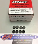 Manley Performance 42125-8 Wear Caps 8MM .3130" Stem Valves Set Of New. Price: $32.06.