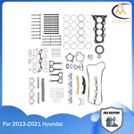 For 13-21 Hyundai 14-21 Kia Engine Piston Gasket Valve Bearing Timing Kit W/rods New. Price: $183.96.