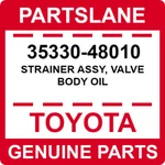Lexus RX350L RX450HL Oem Valve Body Oil Strainer 35330-48010 New. Price: $56.16.