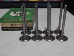 Trw V2209X Int Valves 1956-1958 Hudson,nash,rambler 250,327 Engs OE3144987 Set New. Price: $64.00.