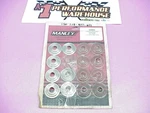 7 New Manley 10 Titanium 1.500" O.d. Retainers #23663. Price: $60.00.