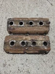 331 354 392 Vintage Hemi Valve Covers Pair Dodge Chrysler Mopar Used. Price: $200.00.