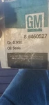 New Genuine Gm Oem Valve Seal Part No. 460527 Package Contains 8 Pieces. Price: $10.00.