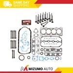Full Gasket Set Intake Exhaust Valves Fit 01-02 Kia Rio 1.5L Dohc A5D New. Price: $199.95.