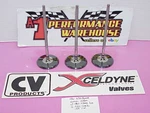 New Xceldyne Titanium Intake Valves Mm 2.180" Head 6.020" Long 135" Tip. Price: $75.00.