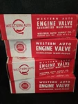 Nos Western Auto RR5459 Engine Valves 1950 -1954 Chevy 193 New. Price: $60.00.