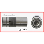 Enginetech Lifter Set L817X-4; Hydraulic Flat Tappet For Sbc, Bbc, 4PCS New. Price: $84.31.