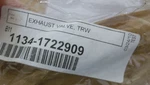 Exhaust Valve Trw 11 34 722 909 Fits Bmw 318I/318IS/325I/525I, 91-92 New. Price: $16.95.