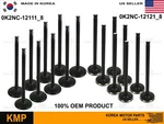 Oem 0K2NC12111 0K2NC12121 Intake Exhaust Valves For 03-05 1.6L Kia Rio A6D New. Price: $45.44.