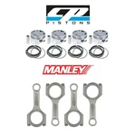 Cp Pistons SC7400 Manley Beam Rods 14416-4 Fits Impreza Wrx EJ205 8.5:1 92.5MM New. Price: $1949.59.