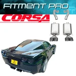 Corsa 21077BLK Xtreme Axle Back Exhaust For 2006 Chevy Corvette C6 Z06/ZR1 Used. Price: $2799.99.