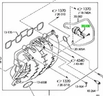 Oem Shutter Valve Actuator Genuine Mazda MX-5 Miata Nc LFE220170 New. Price: $123.51.