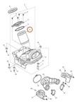 Triumph T2209547 - Genuine Oem Motorcycle Engine Air Filter New. Price: $40.61.