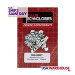 Straub 100-9007, Set Of 16 Natural Steel Valve Locks 7-DEG 8MM Machined New. Price: $86.55.