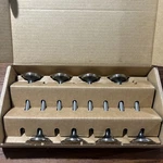 Exhaust VALVES/8 Some Ford 1.653 1975-77 351M,1971-77 400 +.015 Stem V2095 New. Price: $50.00.