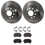 KIT-070624-93 Trw Brake Disc And Pad Kits 2-WHEEL Set Rear For Vw Tiguan Limited New. Price: $119.36.